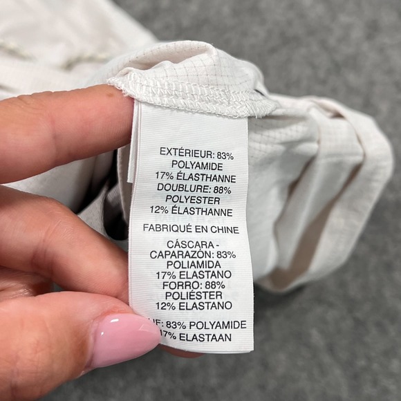 Vuori White Seabreeze Lightweight Lined Breathable Skirt Women's Size Medium - Picture 6 of 7